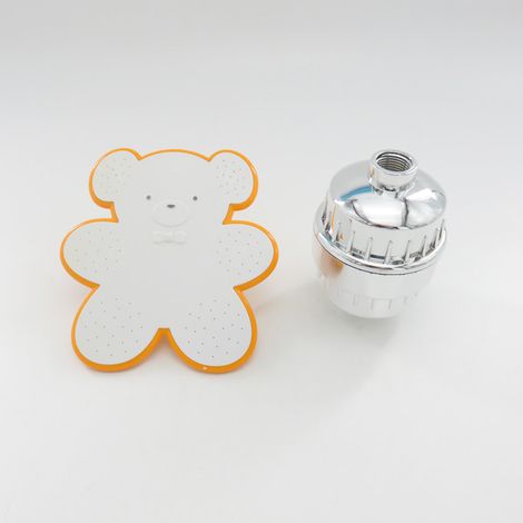 Duschkopffilter-Set mit Cartoon-Muster, druckbeaufschlagter Duschkopf, abnehmbar und waschbar, Wasserreiniger, Duschkopffilter-Set. (1/5)