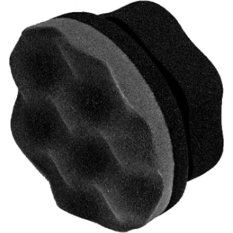 Applicateur En Mousse Pour Produit Brillant Pneus - Forme Hexagonale Avec Poignée Ergonomique - Pour Jantes Et Garnitures Automobiles - 1 Pièce (1/4)