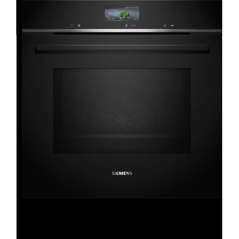 Siemens HM736GAB1, iQ700, Einbau-Backofen mit Mikrowellenfunktion, 60 x 60 cm, Schwarz, Edelstahl (1/5)
