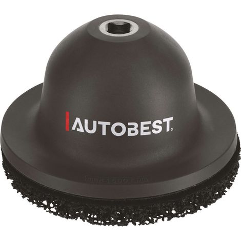 Brosse pour nettoyage de moyeux diam 150mm - Disque abrasif nylon - Fixation auto-aggripante (1/5)