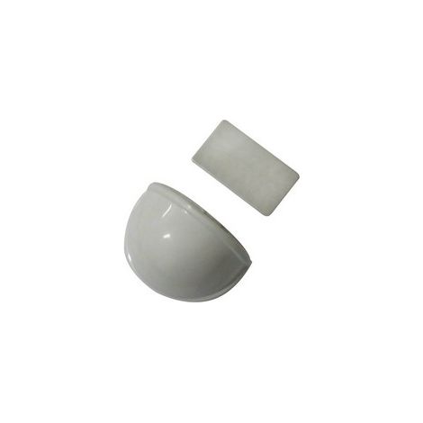 12CF FERMAPORTE MAGNETICO ADESIVO BLISTER 1 PZ  Bianco