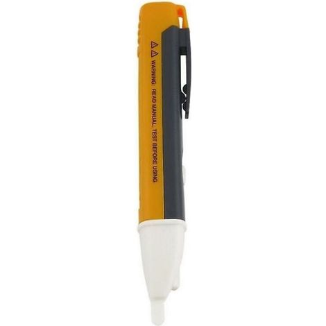 Stylo de test de tension stylo détecteur de testeur de tension électrique sans contact avec lumière LED (pas de batterie) stylo testeur de tension d'instrument de mesure (1 pièces)--TRIMEC