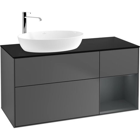 Villeroy & Boch G932HGGK Armoire sous-lavabo Finion G93 (1/2)