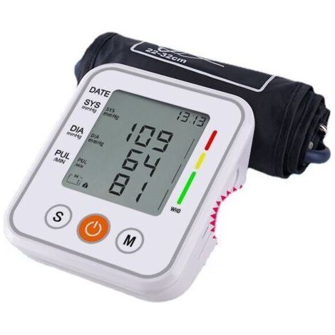 Tensiomètre électronique à domicile, moniteur de bras anglais, instrument de pression artérielle (1/5)