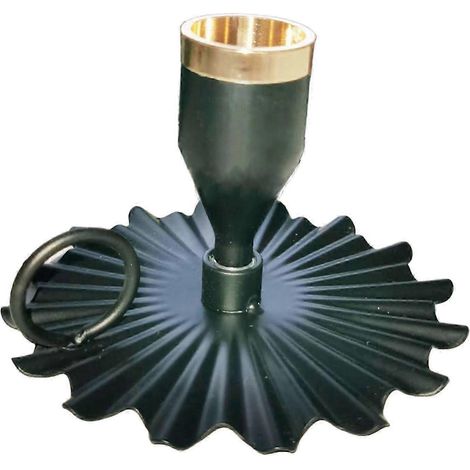 Porte-bougie rétro conique, décoration de table pour le dîner de Thanksgiving, candélabre, décoration de fête, porte-bougie pilier décoratif pour les fêtes-Style C (1/5)