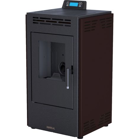 BRICOSOL ESTUFA DE PELLET BOREAL 9 KW MARRON (1/3)