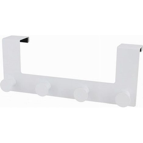 Trade Shop - MIT 4 GANCI 27X11.5CM BIANCO FÜR ASCIUGAMANS VESTITÄT 87781 -