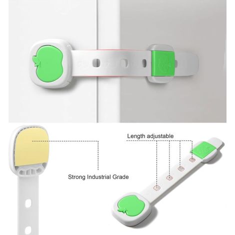 paniers de rangement pliables en tissu cationique robuste et pliable avec poignées pour étagère pour chambre d'enfant ou penderie (Gris et blanc, Large - 4 Pack) (1/3)
