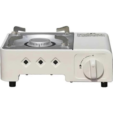 Mini-Kassettenkocher mit Piezozündung, tragbares Kochgeschirr, magnetischer Gaskocher für Camping und Outdoor-Reisen (1/5)