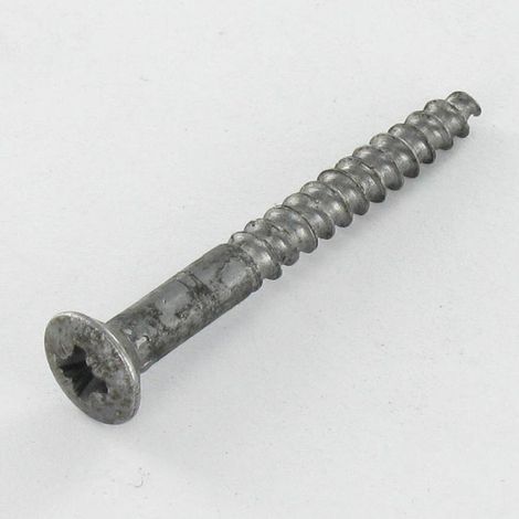 Vis bois Tête fraisée bombée TFB Pozi N°2 4X35 Acier brut-1 pièce