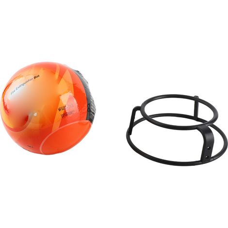 Ortviai Boule extincteur automatique 0,5 kg – poudre sèche écologique, déclenchement à 70 °C en 3-5 s, usage intérieur/extérieur