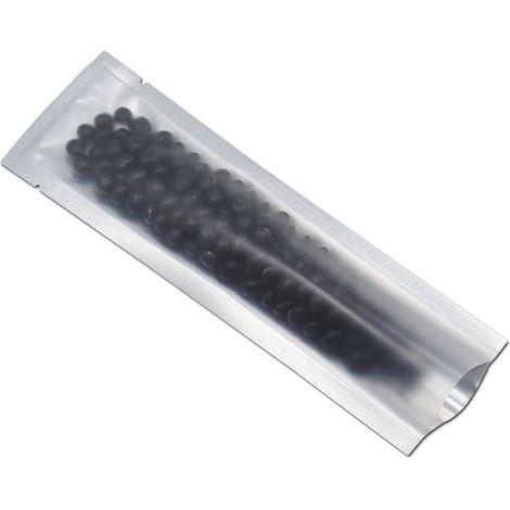 Pack of 100 Vacuum Bags Mylar Heat Seal Bags 2 x 15 cm (1/5)