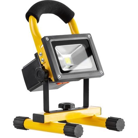 Akku LED Arbeitsleuchte Amon aufladbar über USB, IP 54 Baustrahler (1/3)