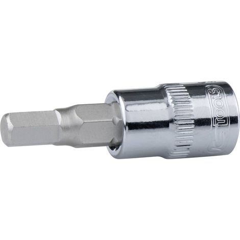 1/4" Douilles tournevis 6 pans intérieur CHROMEplus, 4mm