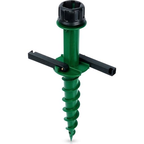 Parasol screw anchor 44 cm green fits 22 33 cm poles 235492345 (1/5)