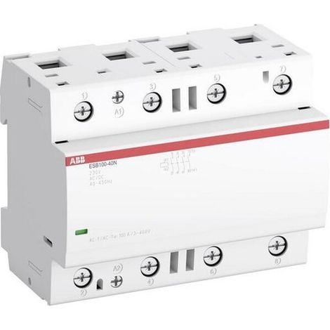 ABB INST.SCHÜTZ 24V AC/DC 100A 4S (ESB100-40N-01)