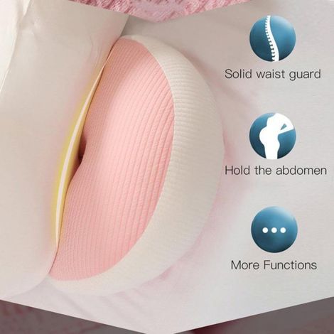 Coussin De Grossesse - 30 Degres Incline - Double Face - Lavable En Machine - Pour Grossesse Et Allaitement - 1 Piece (1/5)