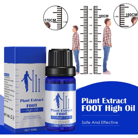 Huile Essentielle pour Croissance Osseuse 10ml - Perméabilité Élevée, Action Douce et Efficace pour Augmenter la Taille (1/5)