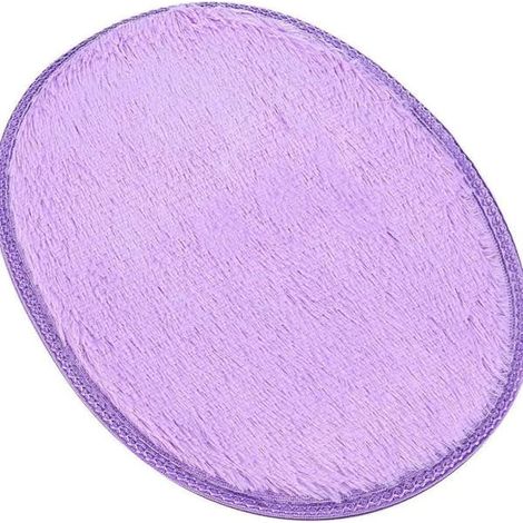 Tapis en fausse fourrure, tapis moelleux, petit tapis pour chambre, lavable (1/4)