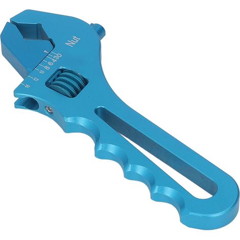 Clé de serrage AN3-AN16 réglable en aluminium léger pour adaptateur de tuyau bleu (1/5)