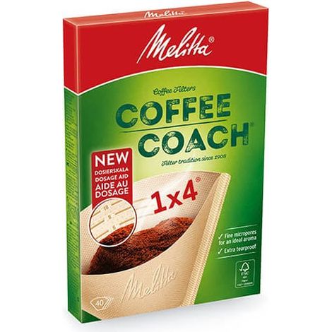 Melitta Coffee Coach Filters 1x4 Pack Of 40 (1/5)