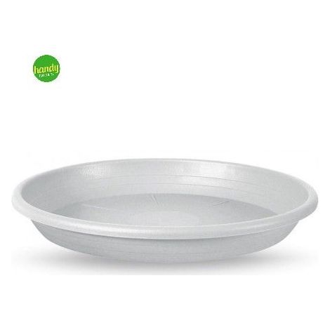 Sottovaso Veca cilindro bianco ø 37 cm