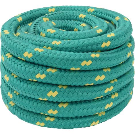 vidaXL Corda multiuso 30 mm 50 m Verde PP 5400 kg Carico massimo (1/5)