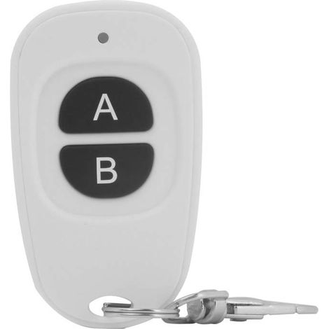 Transmetteur 2 touches sans fil Relais RF Télécommande 433 MHz Émetteur Distance jusqu'à 30-50 m pour porte de garage électrique/rideau/serrure/pompe à eau Moteur de contrôle 1 pièce (1/5)