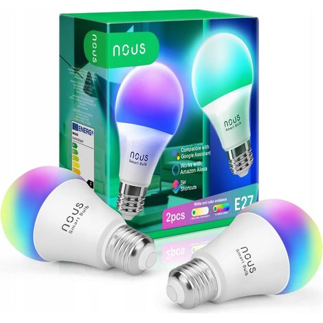 Lampadina Nous E27 RGB Matter 9W 810 lumen