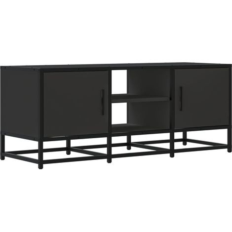 Maison Exclusive - TV-Schrank Schwarz 100x35x41 cm Holzwerkstoff