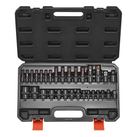 Jeu de Douilles Torx et Torx Externes 31PCs - T8-T70 et E4-E24 (1/5)