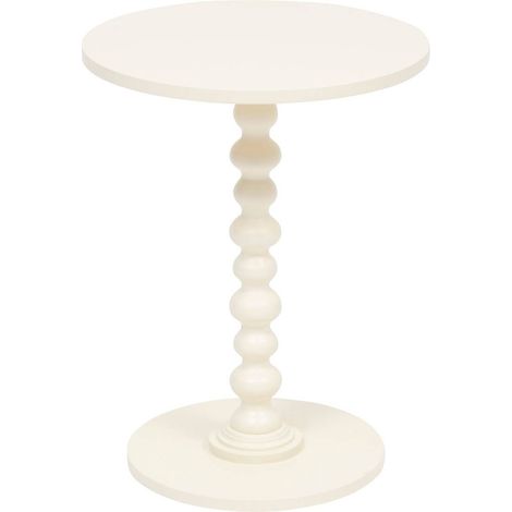 Beistelltisch Alix Elfenbein 50x38x38cm - Atmosphera créateur d'intérieur