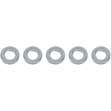 Packung mit 100 M4-Unterlegscheiben aus Edelstahl 304, Reparaturset für metrische Schrauben M3/M4/M5/M6/M8/M10