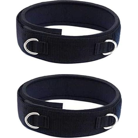 Sangles de cuisse de fitness en 2 pièces, rembourrées en néoprène, accessoire réglable pour l'entraînement musculaire, adaptées au taekwondo, au football, à la course à pied, pour hommes et femmes (1/3)