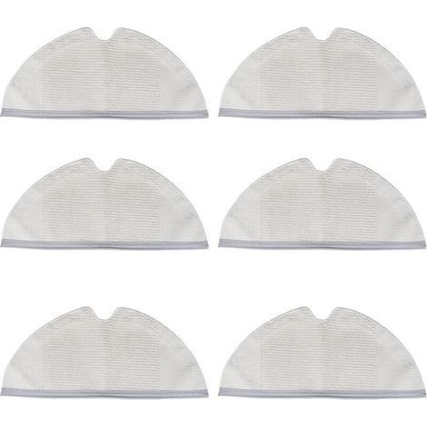 Lot de 6 chiffons de rechange jetables pour aspirateurs Dreame D9 (1/4)