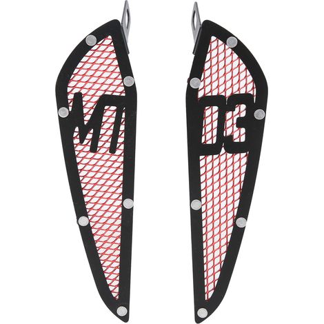 2 Pièces Trim Réservoir Essence Moto Aluminium Entrée Air Remplacement pour MT03 2020-2021 (1/5)