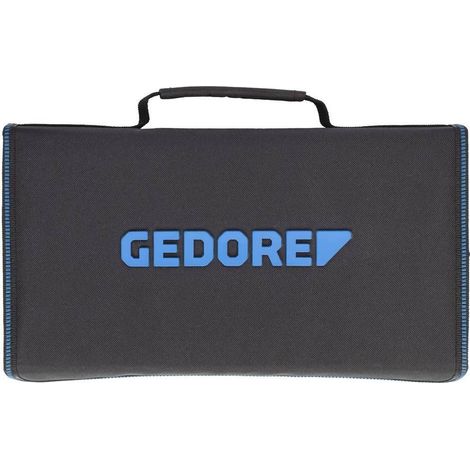 Gedore TC 1500 CT1 L bolsa de herramientas negra robusta