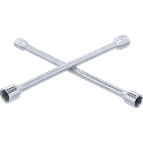 Clé en Croix VP 17 x 19 x 22 mm (13/16) - Acier Résistant - Utilisation Automobile Facile - D-Work (1/5)