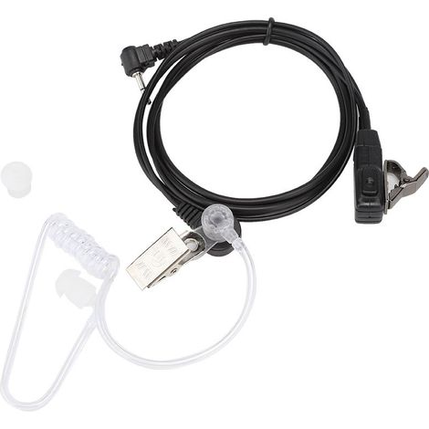 Micro-casque PTT avec connecteur 1 broche 2,5 mm pour talkie-walkie Motorola (1/5)