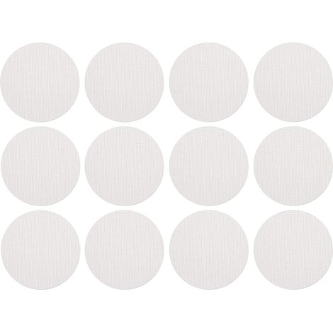 Tapis de cuisson vapeur en silicone, lot de 12, rond, 25 cm. - Tapis de cuisson vapeur en silicone, lot de 12, rond, 25 cm. (1/5)