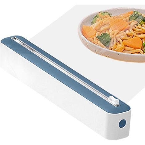Dispensador de film transparente para alimentos con cortador，dispensador de papel de aluminio，dispensador magnético de papel de aluminio (1/2)