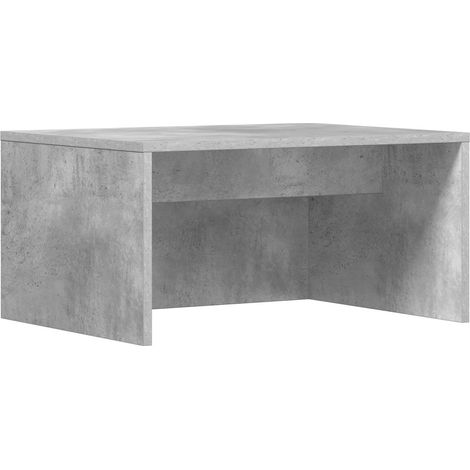 Maison Exclusive - Wandtisch Wandmontiert Beton Grau 60 x 45 x 30