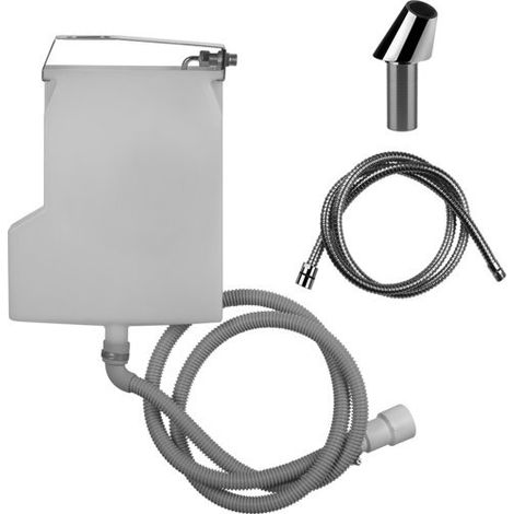 Racor de manguera Gessi Securflex, Rosette CONO, para borde de