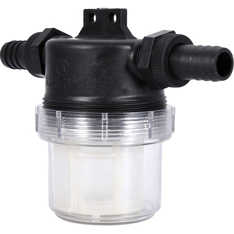 Transparenter Inline-Siebfilter für Wasserpumpen und Bewässerung mit hohem Durchfluss (1/5)