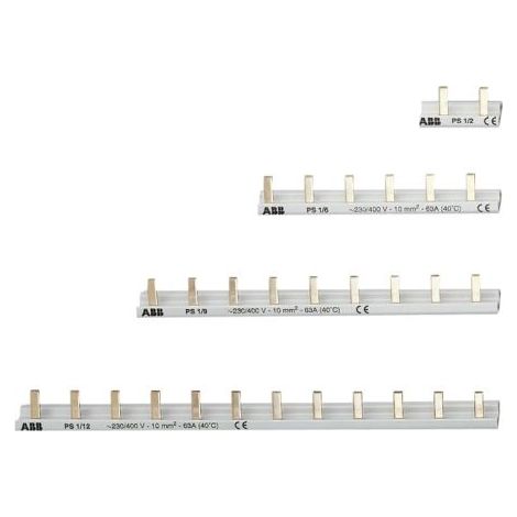 Barre Omnibus ABB, pour Disjoncteurs mécaniques ( Prix pour Boîte de 10 )