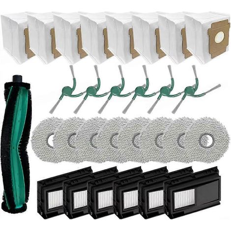 Pièces détachées pour aspirateur iRobot Roomba Plus 415X Combo/ 415 Combo/ 515 Combo/ 575 Combo : brosse, filtre, lingette de nettoyage, sac à poussière (1/5)