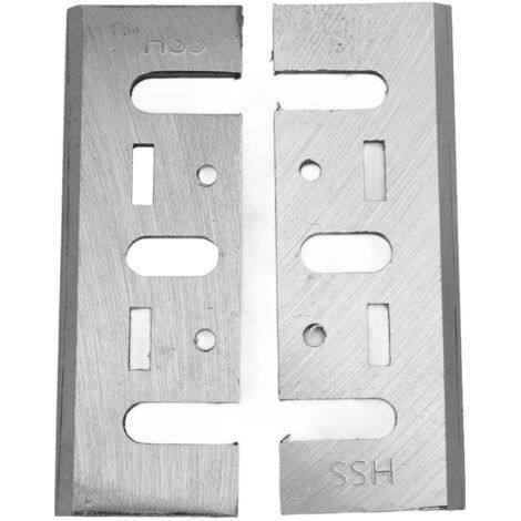 BUNTHAUS 2 lames de rabot HSS 82 mm pour raboteuses électriques portatives, compatibles avec les modèles N1900B, KP0810, XPK01, D26676, DW6655, DW680, 1594 et PA1205 (1/5)