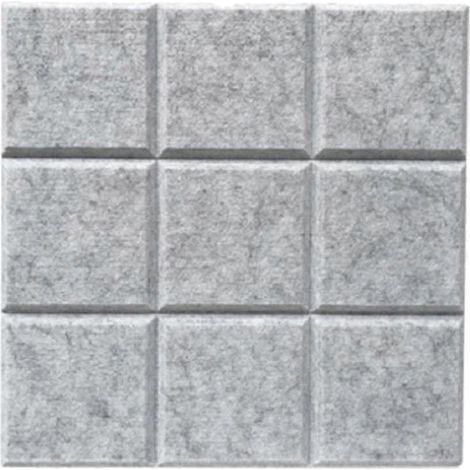 Panneau décoratif en liège autocollant de 30 x 30 cm (12 x 12 pouces), idéal pour la décoration de bureau et de maison.-E
