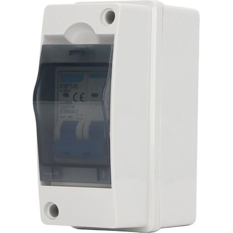 Interrupteur de sectionnement solaire photovoltaïque, protection contre les surtensions, disjoncteur miniature étanche IP65, 63 A, 1000 V (1/5)