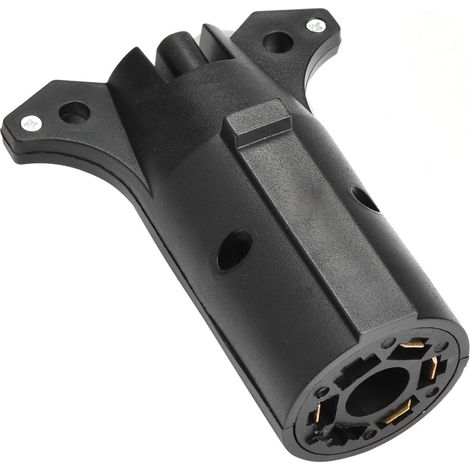 LKW-Kabelstecker, US 12V 7 auf 4-poliger Standard-LKW-Kabelsteckeradapter für Anhängerstecker.